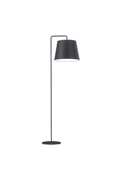 Czarna lampa stojąca do salonu RIJAD ze sklepu Lysne w kategorii Lampy podłogowe - zdjęcie 181815277