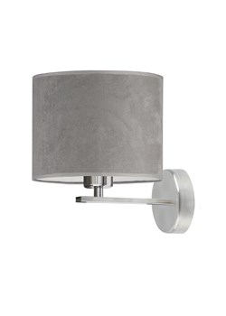 Lampa ścienna z szarym kloszem MEDELIN VELUR ze sklepu Lysne w kategorii Lampy ścienne - zdjęcie 181815739