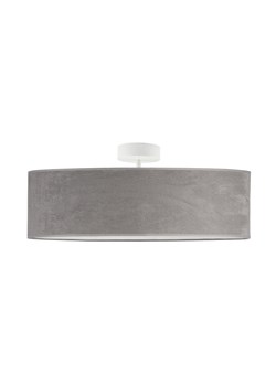 Plafoniera sufitowa WENECJA VELUR fi - 60 cm kolor szary ze sklepu Lysne w kategorii Lampy sufitowe - zdjęcie 181816275