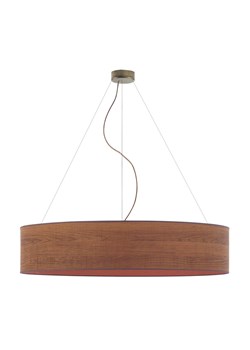 Lampa wisząca z fornirowym abażurem PORTO ECO fi - 100 cm - kolor kasztanowy ze sklepu Lysne w kategorii Lampy wiszące - zdjęcie 181816368