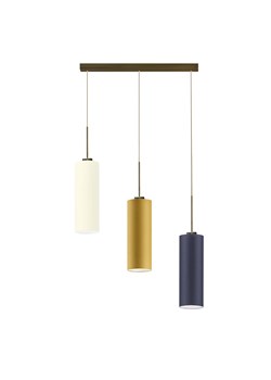 Kolorowa potrójna lampa wisząca nad stół BORNEO na listwie ze sklepu Lysne w kategorii Lampy wiszące - zdjęcie 181816809