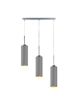 Potrójna lampa wisząca do salonu BORNEO GOLD w stylu skandynawskim ze sklepu Lysne w kategorii Lampy wiszące - zdjęcie 181817209