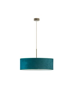 Żyrandol do jadalni SINTRA VELUR fi - 60 cm kolor zieleń butelkowa ze sklepu Lysne w kategorii Lampy wiszące - zdjęcie 181817219
