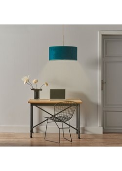 Lampa welurowa wisząca SINTRA VELUR fi - 40 cm - kolor zieleń butelkowa - id: 10191 - marki Ciekot Partners Sp. Z O. O. - 181817497 Lampa welurowa wisząca SINTRA VELUR fi - 40 cm - kolor zieleń butelkowa ze sklepu Lysne w kategorii Lampy wiszące - zdjęcie 181817497