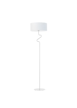 Biała lampa podłogowa o nieregularnym kształcie stelaża MORONI - id: 10451 - marki Ciekot Partners Sp. Z O. O. - 181817957 Biała lampa podłogowa o nieregularnym kształcie stelaża MORONI ze sklepu Lysne w kategorii Lampy podłogowe - zdjęcie 181817957