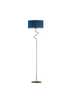 Klasyczna lampa stojąca z ozdobnym elementem w kształcie fali MORONI VELUR ze sklepu Lysne w kategorii Lampy podłogowe - zdjęcie 181818335