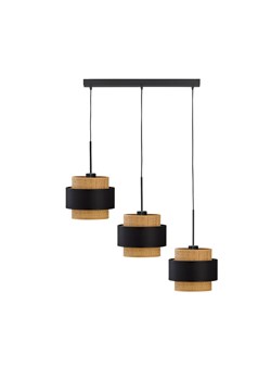 3-punktowa lampa wisząca nad stół w stylu boho BORNEO BOHO ze sklepu Lysne w kategorii Lampy wiszące - zdjęcie 181819077