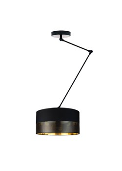 Czarna lampa sufitowa na wysięgniku do jadalni nad stół NEWA GLAM ze sklepu Lysne w kategorii Lampy sufitowe - zdjęcie 181819345