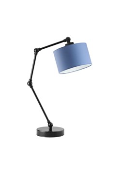 Czarna lampka biurkowa z abażurem ASMARA ze sklepu Lysne w kategorii Lampy dziecięce - zdjęcie 181819527