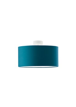 Nowoczesny plafon sufitowy z abażurem WENECJA fi - 40 cm - kolor morski ze sklepu Lysne w kategorii Lampy sufitowe - zdjęcie 181820335