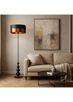 Dekoracyjna lampa stojąca do salonu w stylu glamour ROMA GLAM ze sklepu Lysne w kategorii Lampy podłogowe - zdjęcie 181823036