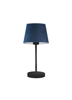 Nowoczesna lampka nocna do czytania SIENA VELUR z welurowym abażurem ze sklepu Lysne w kategorii Lampy stołowe - zdjęcie 181823317