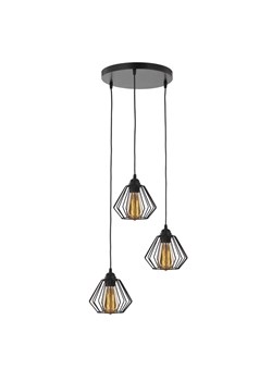 3-płomienna czarna lampa druciana LAVIS LOFT ze sklepu Lysne w kategorii Kolczyki - zdjęcie 181824176