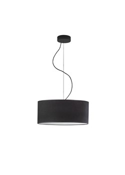 Regulowana lampa wisząca HAJFA VELUR fi - 40 cm - kolor czarny ze sklepu Lysne w kategorii Lampy wiszące - zdjęcie 181824537