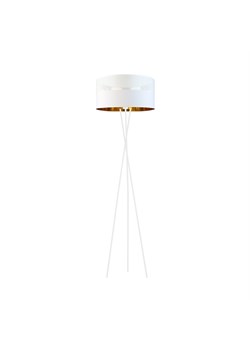 Biała lampa podłogowa PARYŻ GLAM ze sklepu Lysne w kategorii Lampy podłogowe - zdjęcie 181825215