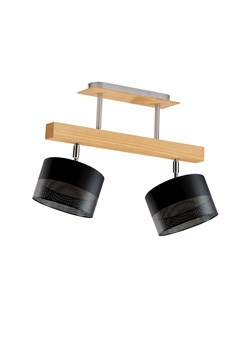 Drewniana lampa sufitowa o geometrycznej formie EPIR GLAM z regulacją kąta padania światła ze sklepu Lysne w kategorii Lampy wiszące - zdjęcie 181825389