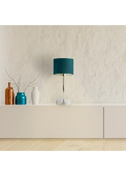 Nowoczesna lampka nocna do salonu NICEA VELUR ze sklepu Lysne w kategorii Lampy stołowe - zdjęcie 181825446