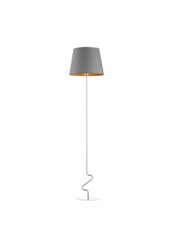 Nowoczesna lampa podłogowa na chromowanym stelażu SURAT GOLD ze sklepu Lysne w kategorii Lampy podłogowe - zdjęcie 181825985