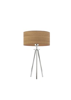 Lampa stołowa na 3 nogach w chromowanym wykończeniu ALTA ECO ze sklepu Lysne w kategorii Lampy stołowe - zdjęcie 181826759