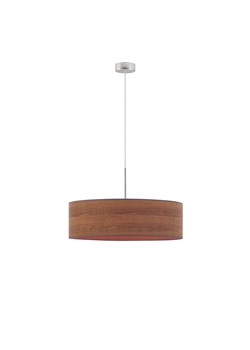 Lampa wisząca do salonu SINTRA ECO fi - 60 cm - kolor kasztanowy ze sklepu Lysne w kategorii Lampy wiszące - zdjęcie 181826825