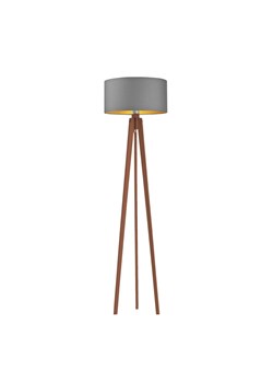 Lampa stojąca drewniana MIAMI GOLD ze sklepu Lysne w kategorii Lampy podłogowe - zdjęcie 181827307