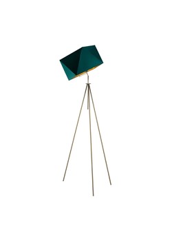 Lampa stojąca na trójnogu do salonu HAVANA GOLD ze sklepu Lysne w kategorii Lampy podłogowe - zdjęcie 181827528