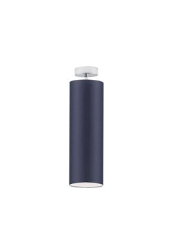 Granatowa lampa sufitowa tuba LED SALWADOR ze sklepu Lysne w kategorii Lampy sufitowe - zdjęcie 181827816