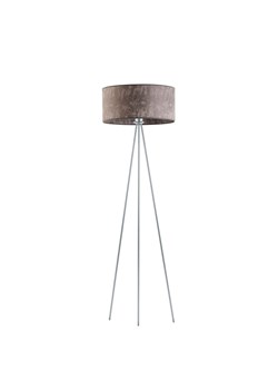 Srebrna lampa podłogowa do salonu LED SEWILLA ze sklepu Lysne w kategorii Lampy podłogowe - zdjęcie 181828766