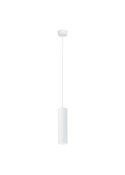 Biała lampa wisząca BEJRUT z kloszem w kształcie tuby ze sklepu Lysne w kategorii Lampy wiszące - zdjęcie 181829369