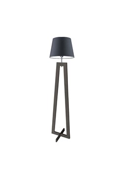 Geometryczna lampa podłogowa z drewna KOS ze sklepu Lysne w kategorii Lampy podłogowe - zdjęcie 181829626