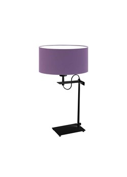 Czarno-fioletowa lampka nocna LED do sypialni ALASKA w stylu art deco ze sklepu Lysne w kategorii Lampy stołowe - zdjęcie 181829966