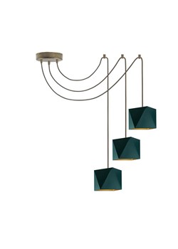 Lampa sufitowa z regulowaną wysokością KANO D3 GOLD ze sklepu Lysne w kategorii Lampy sufitowe - zdjęcie 181830215