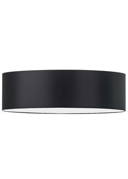 Duży czarny plafon sufitowy 80 cm MEDINA fi - 80 cm ze sklepu Lysne w kategorii Lampy sufitowe - zdjęcie 181830249