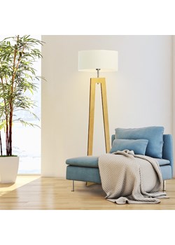 Lampa stojąca drewniana BALI ze sklepu Lysne w kategorii Lampy podłogowe - zdjęcie 181830315