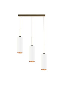Potrójna lampa wisząca BORNEO GOLD nad stół ze sklepu Lysne w kategorii Lampy wiszące - zdjęcie 181831385
