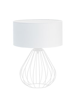Biała lampa druciana do salonu LUKKA ze sklepu Lysne w kategorii Lampy stołowe - zdjęcie 181831457