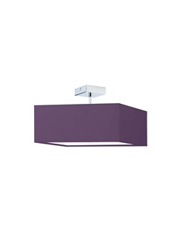 Designerska lampa sufitowa na przedpokój ALBA - kolor fioletowy ze sklepu Lysne w kategorii Lampy sufitowe - zdjęcie 181831655
