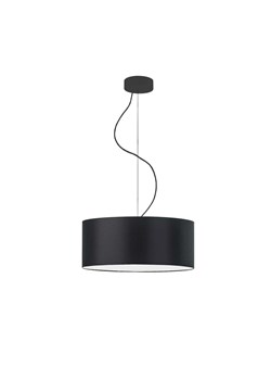 Czarna lampa wisząca do kuchni HAJFA fi - 40 cm - kolor czarny ze sklepu Lysne w kategorii Lampy wiszące - zdjęcie 181832108