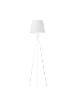 Biała lampa stojąca na trójnogu do salonu RENO ze sklepu Lysne w kategorii Lampy podłogowe - zdjęcie 181832737