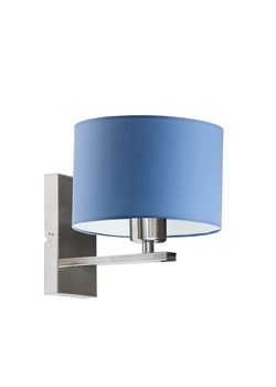 Designerski kinkiet do pokoju chłopca ELVORA w niebieskiej kolorystyce ze sklepu Lysne w kategorii Lampy dziecięce - zdjęcie 181832875