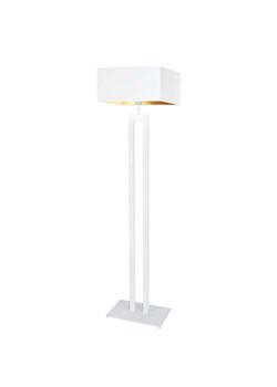 Biało złota lampa stojąca do sypialni w stylu glamour TORONTO GOLD ze sklepu Lysne w kategorii Lampy podłogowe - zdjęcie 181832935
