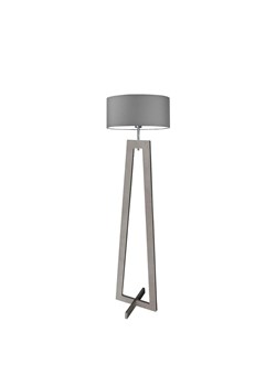 Skandynawska lampa podłogowa w kolorze szarym BALI ze sklepu Lysne w kategorii Lampy podłogowe - zdjęcie 181833248