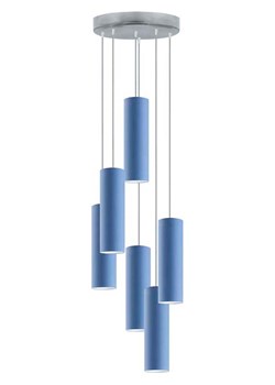 Nowoczesna lampa wisząca na okrągłej podsufitce MONACO ze sklepu Lysne w kategorii Lampy wiszące - zdjęcie 181834729