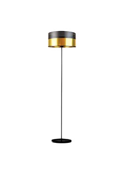 Piękna lampa stojąca do salonu w czarno-złotej kolorystyce WERONA GLAM ze sklepu Lysne w kategorii Lampy podłogowe - zdjęcie 181835506