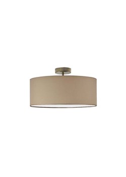 Beżowy plafon sufitowy do kuchni WENECJA fi - 40 cm - kolor beżowy ze sklepu Lysne w kategorii Lampy sufitowe - zdjęcie 181835527