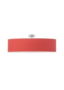 Czerwona lampa sufitowa z dużym abażurem GRENADA  fi - 80 cm - kolor czerwony ze sklepu Lysne w kategorii Lampy dziecięce - zdjęcie 181835575