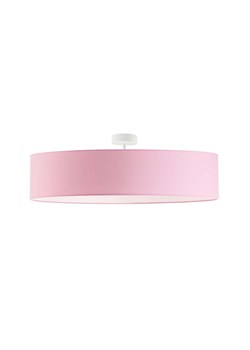 Różowa lampa sufitowa dla dziewczynki GRENADA  fi - 80 cm - kolor różowy ze sklepu Lysne w kategorii Lampy dziecięce - zdjęcie 181835576
