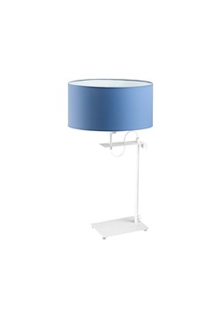 Nowoczesna lampka nocna do pokoju dziecka ALASKA z niebieskim abażurem ze sklepu Lysne w kategorii Lampy dziecięce - zdjęcie 181836295