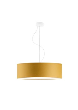 Elegancka lampa wisząca do sypialni HAJFA fi - 60 cm - kolor musztardowy ze sklepu Lysne w kategorii Lampy wiszące - zdjęcie 181836816