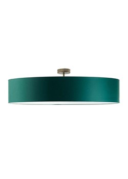 Plafon w stylu urban jungle GRENADA fi - 100 cm - kolor zieleń butelkowa ze sklepu Lysne w kategorii Lampy sufitowe - zdjęcie 181837225